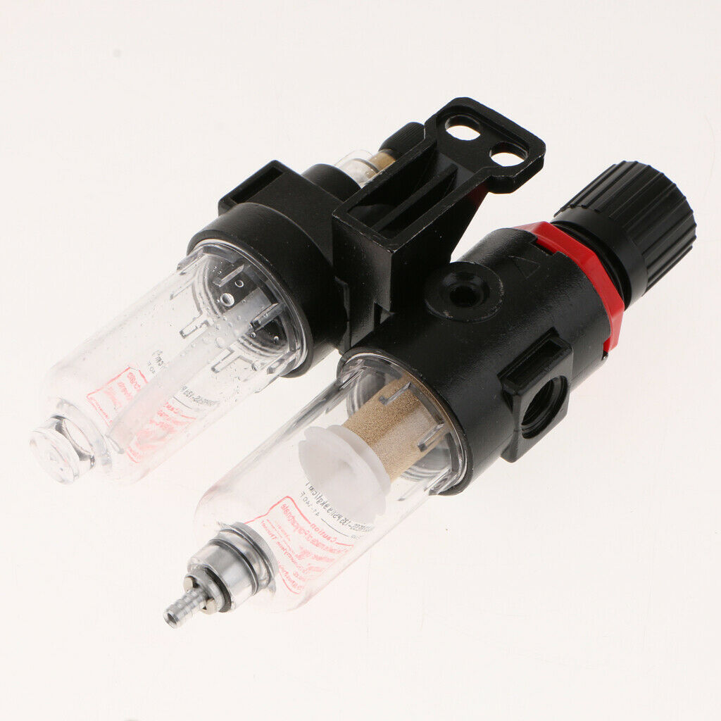 1/4 '' Air Filter Regulator With Double Spray Compressor Air Filter Pressure