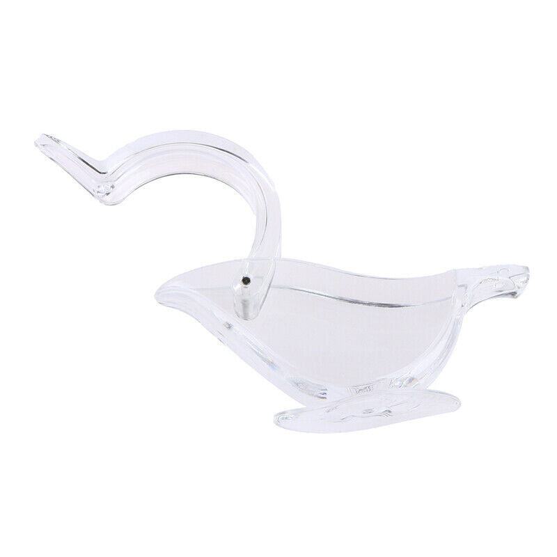 1*Acrylic Lemon Clip Manual Transparent Fruit Juicer Home Kitchen Bar Gad.l8