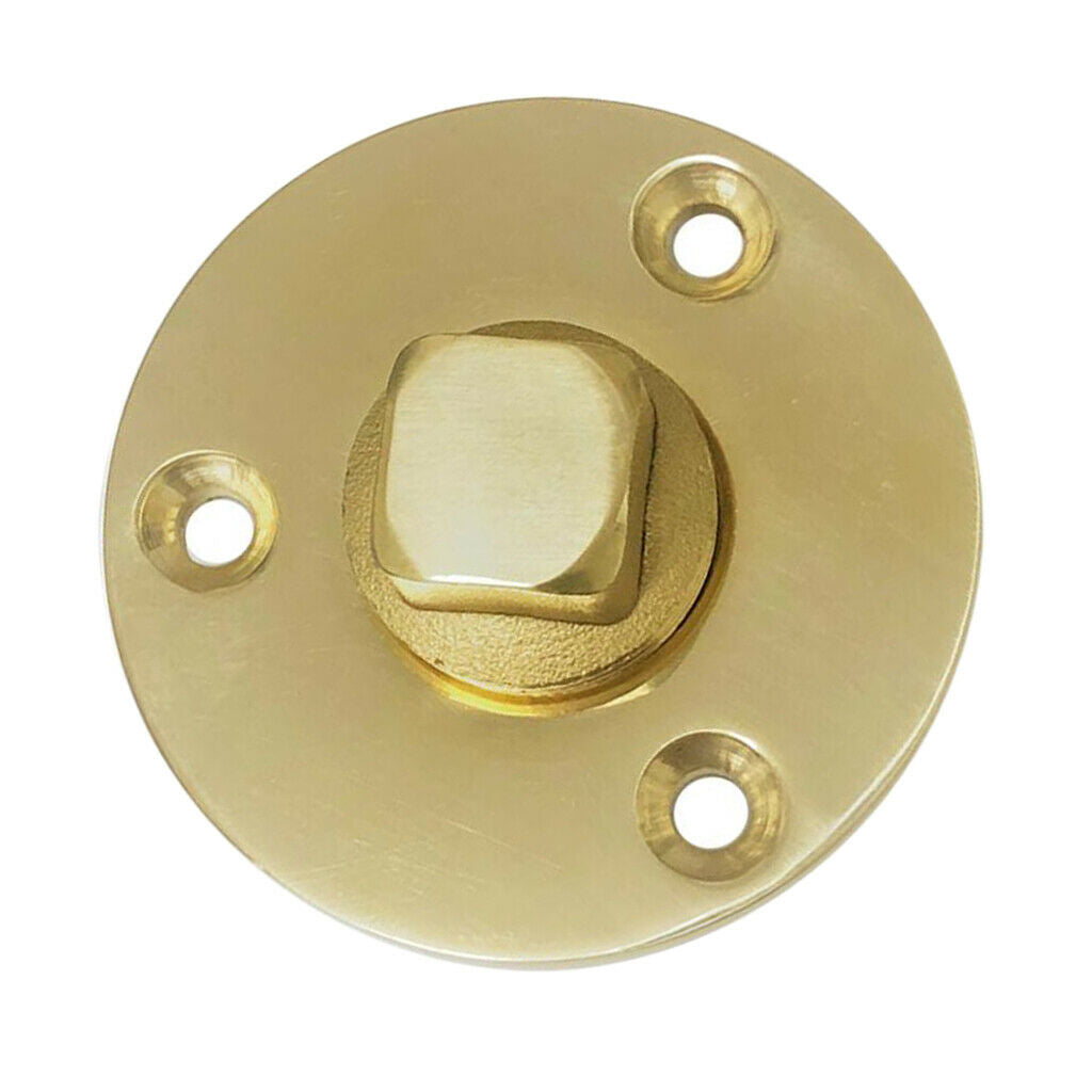 1 inch 25mm Garboard Drain Plug Kit for Kayak Canoe Boats, Brass