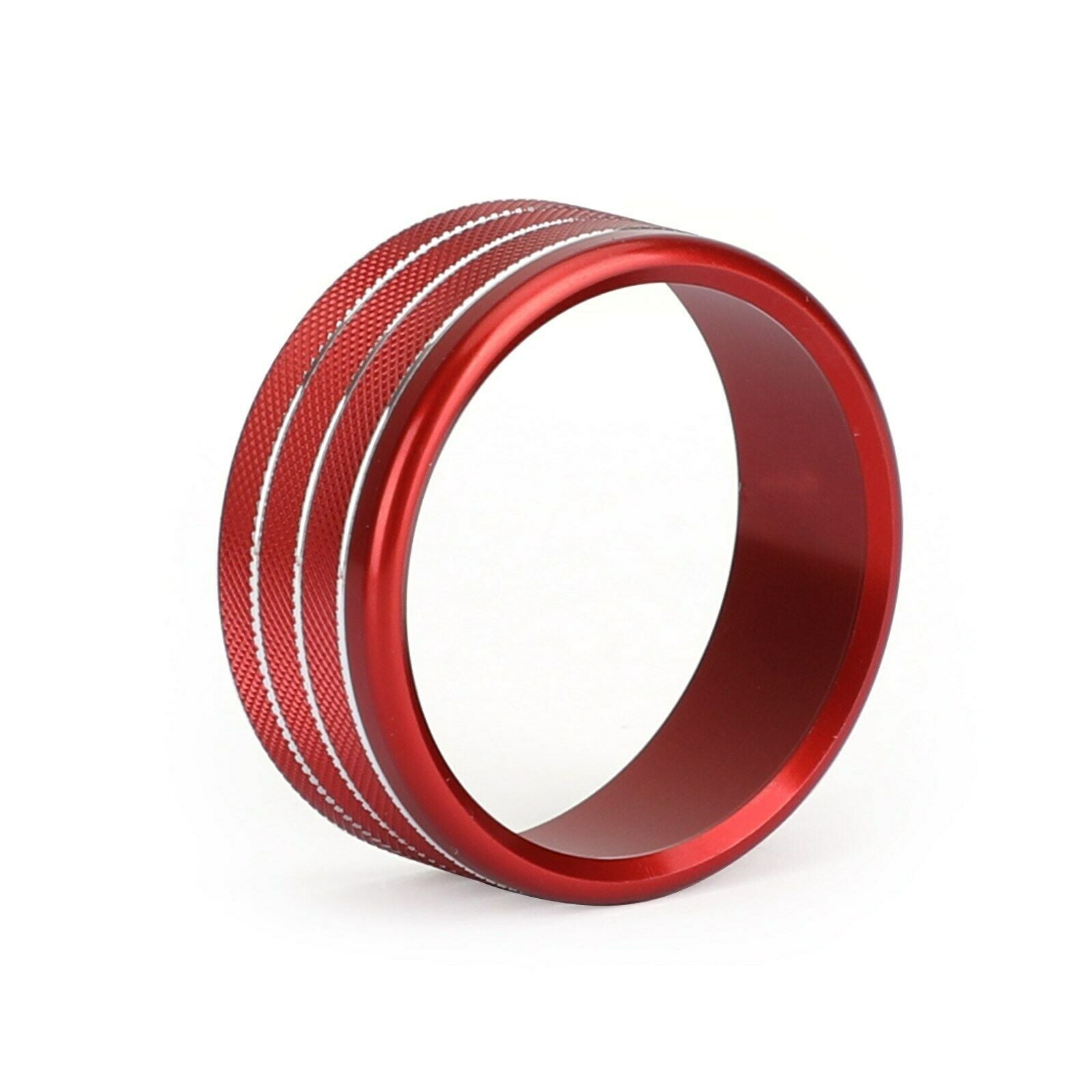 4X AC Headlight Switch Ring Cover Trim For Wrangler JL 2018+ Red US CN