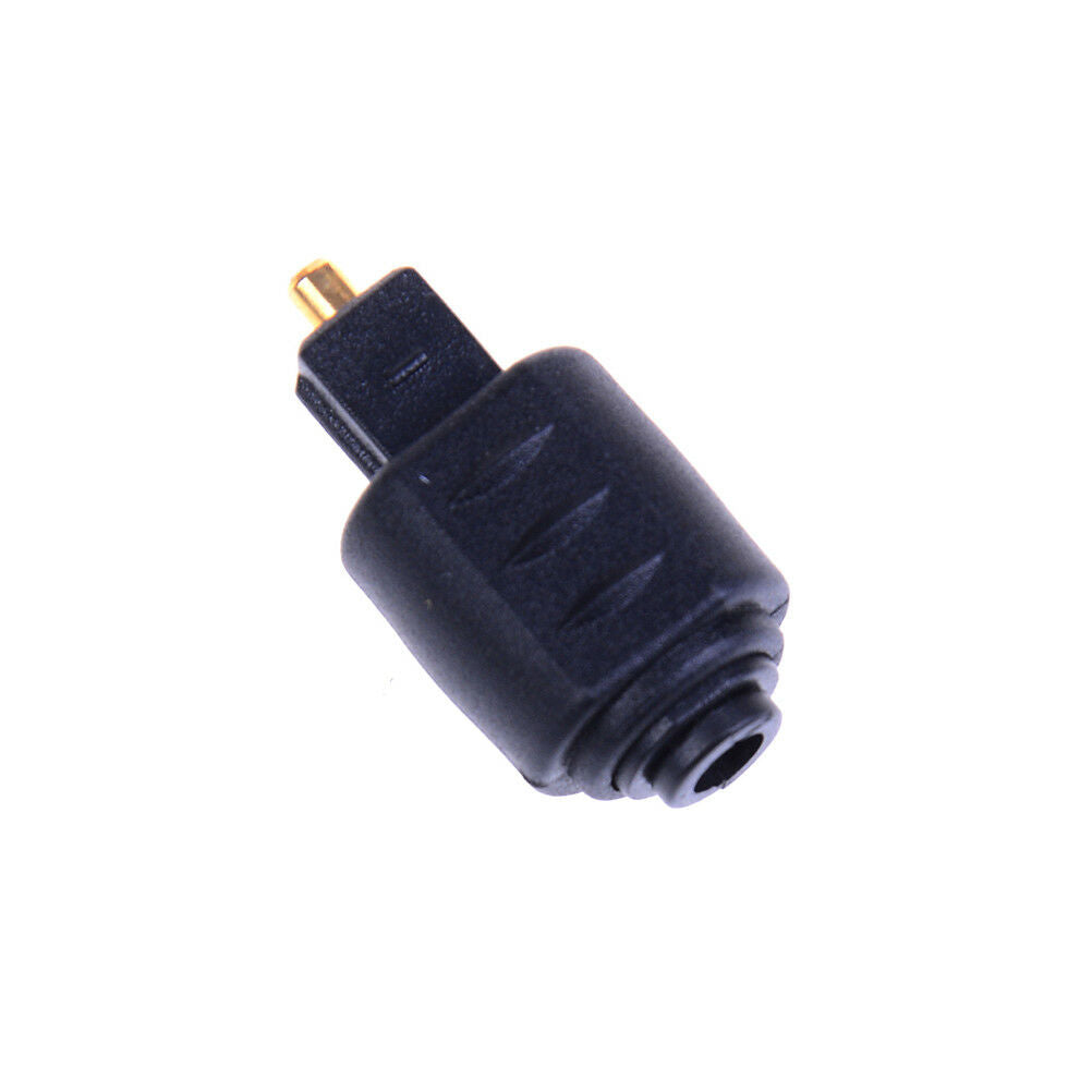 2Pcs optical audio adapter 3.5mm female jack plug to digital toslink mal.l8