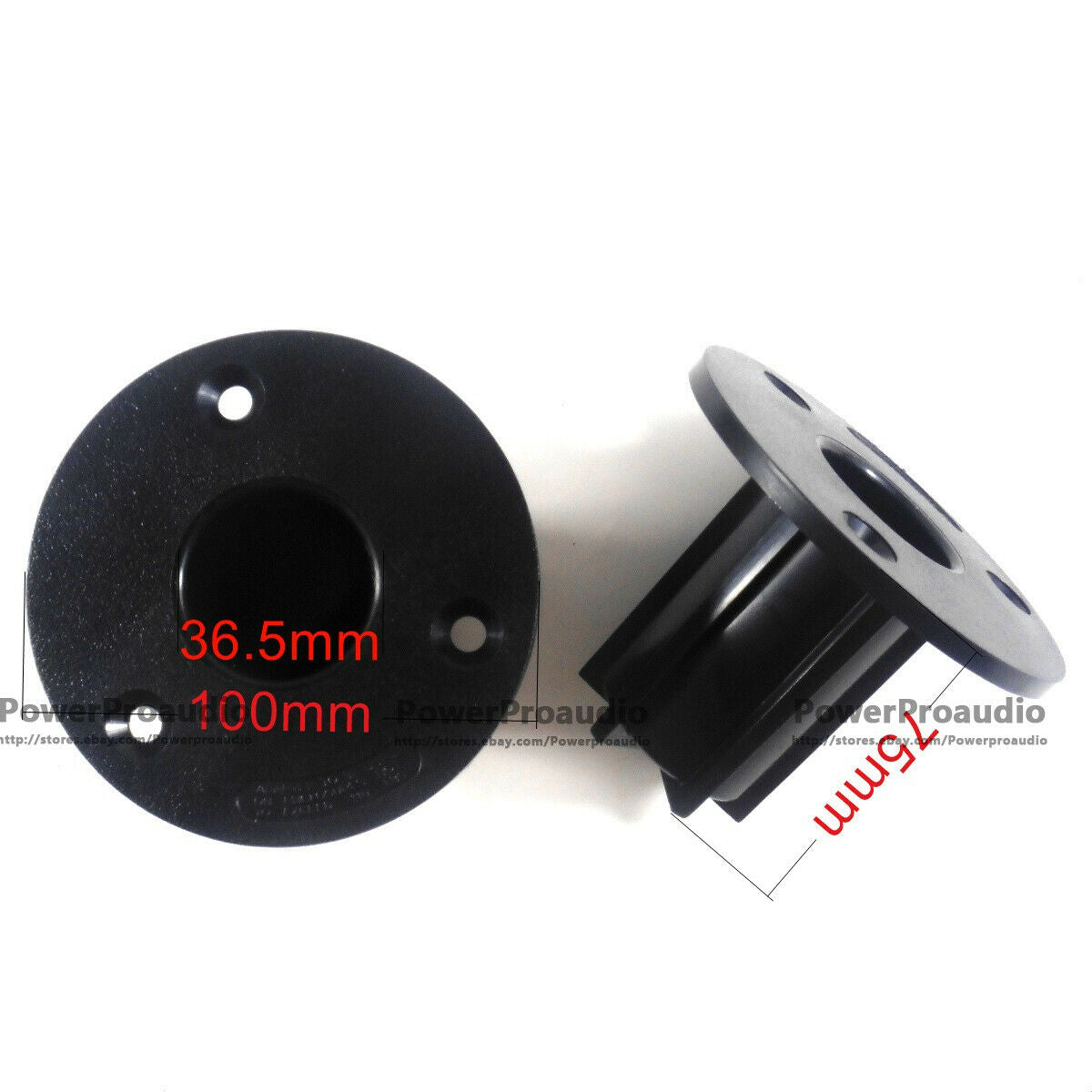 6Pcs High Quality Plastic Mounting Internal Adapters For 36.5mm Speaker Stand