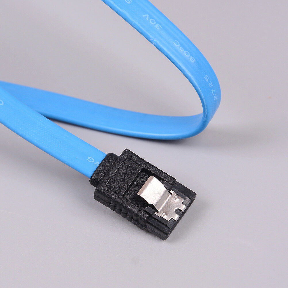 2Pcs sata 3.0 III sata3 6gb/s hdd hard drive data cable blue cord  tdJC.l8