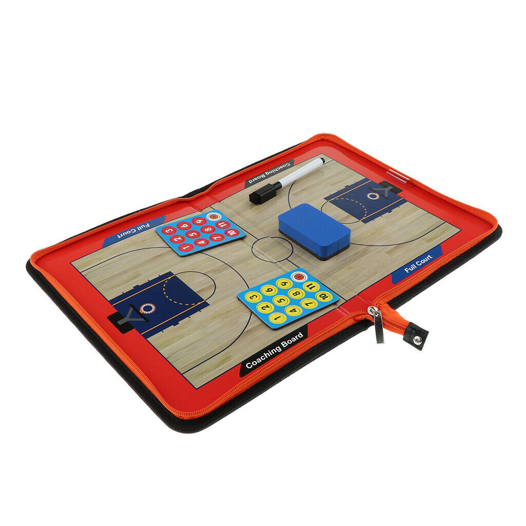 Professional basketball tactics folder, strategy board set, tactics board