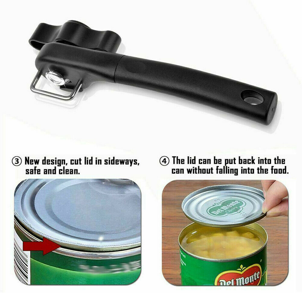 Heavy Duty Can Tin Opener high-quality food safe stainless steel material