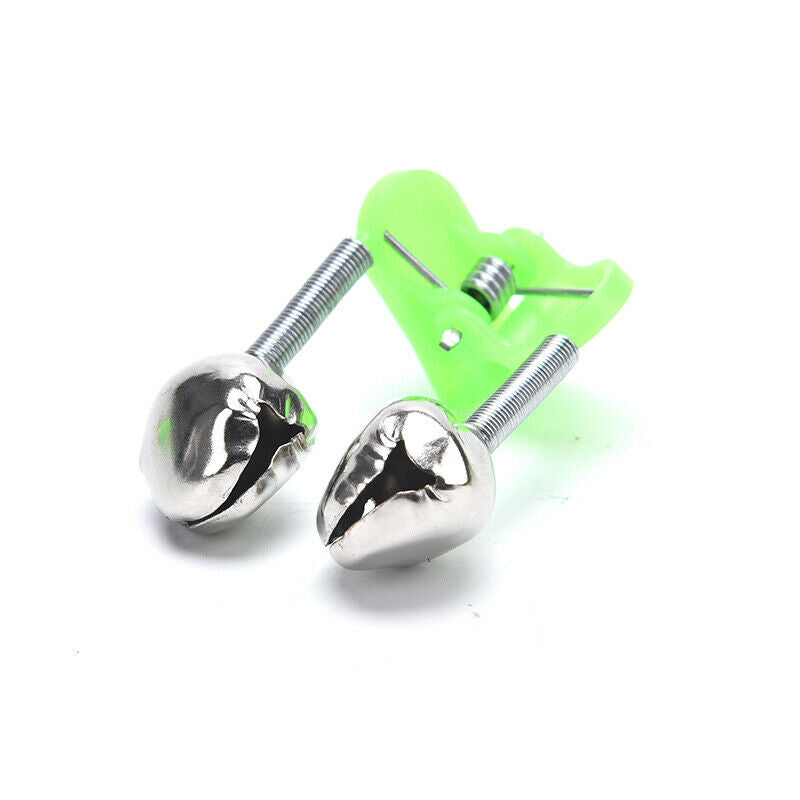 5Pcs Night Fishing Twin Rod Clamp Bell Ring Bite Alarm Tackle Accessori.l8