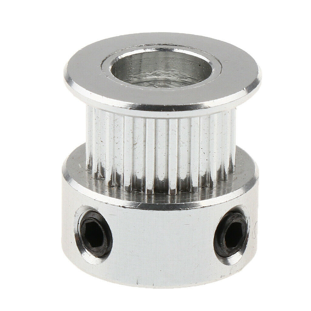 Aluminum 2GT-20T Timing Pulley Belt Gear Wheel 8mm Bore for 6mm Width Belt