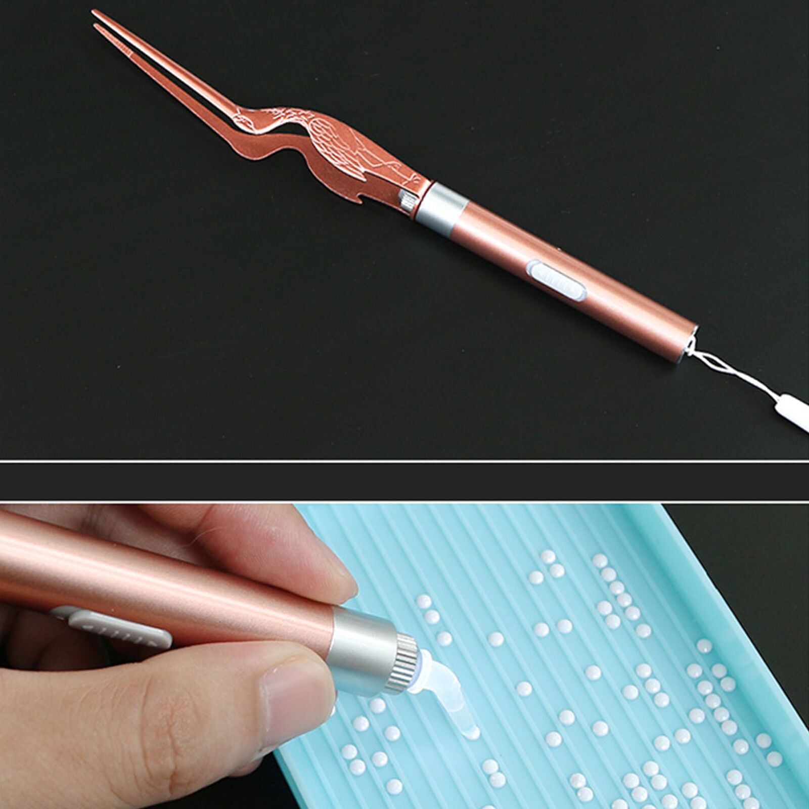 5D Diamond Painting Lighting Point Drill Pen Set + USB Cable Rechargeable Tool