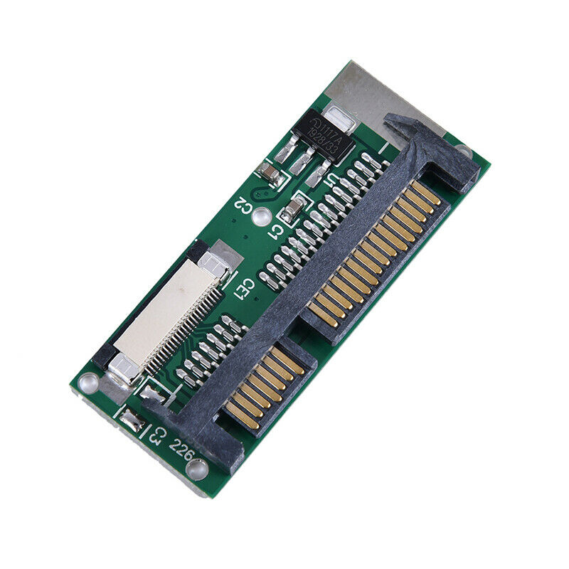 High Quality 24-Pin ZIF to SATA Adapter  Converter Connector Card laBW NewSJCA