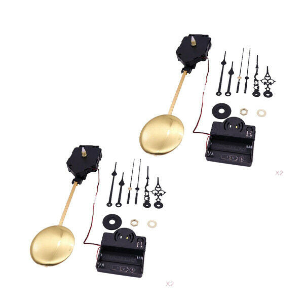 2 Set Pendulum   Clock Chime Melody Movement DIY Kit Practical Tools