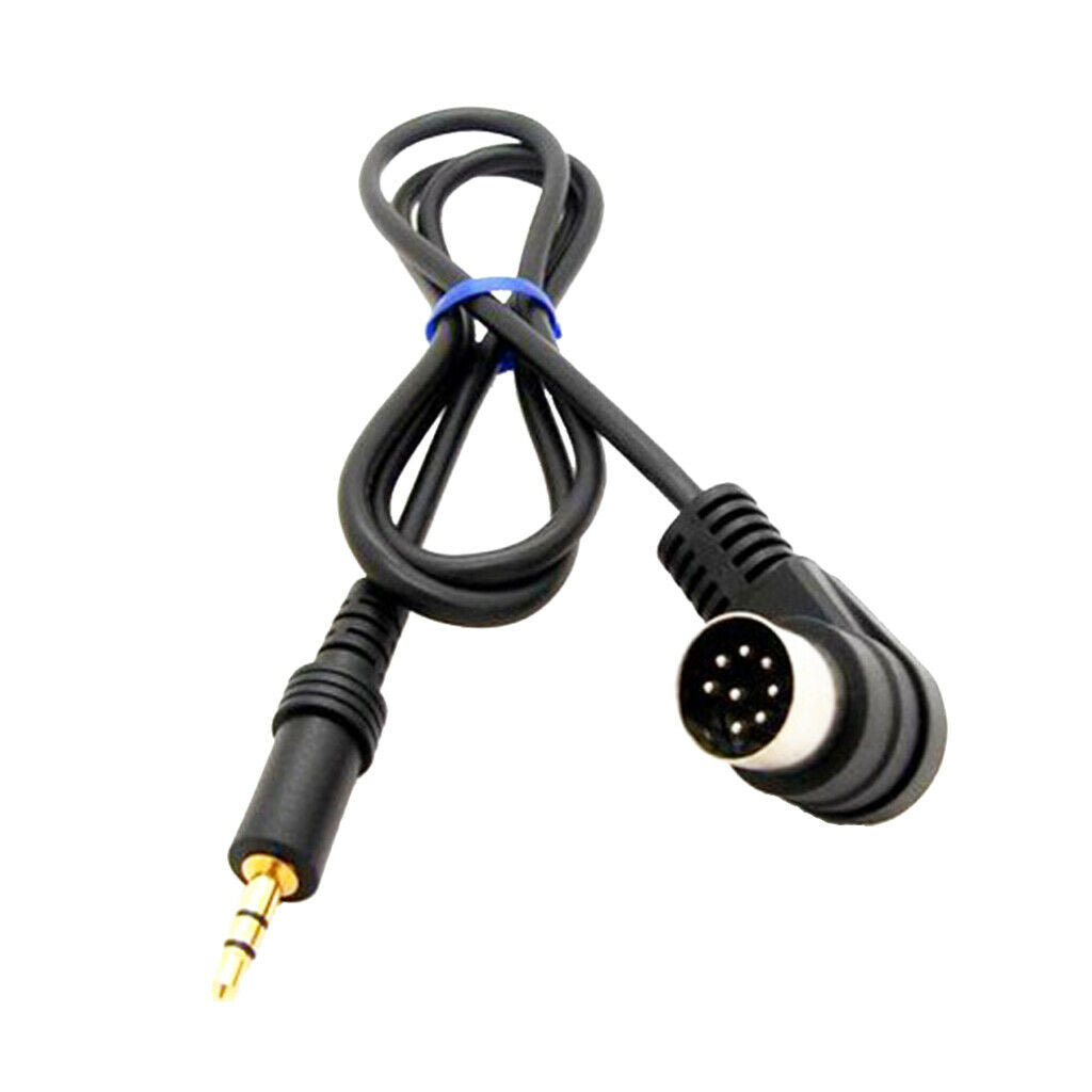 3.5mm Mini   AUX 8Pin M-BUS Audio Input Adapter Cable for