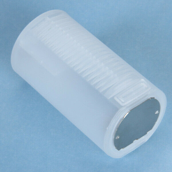 4pcs 2x AA To D Size Cell Battery Adaptor White Holder Case Converter Switcher
