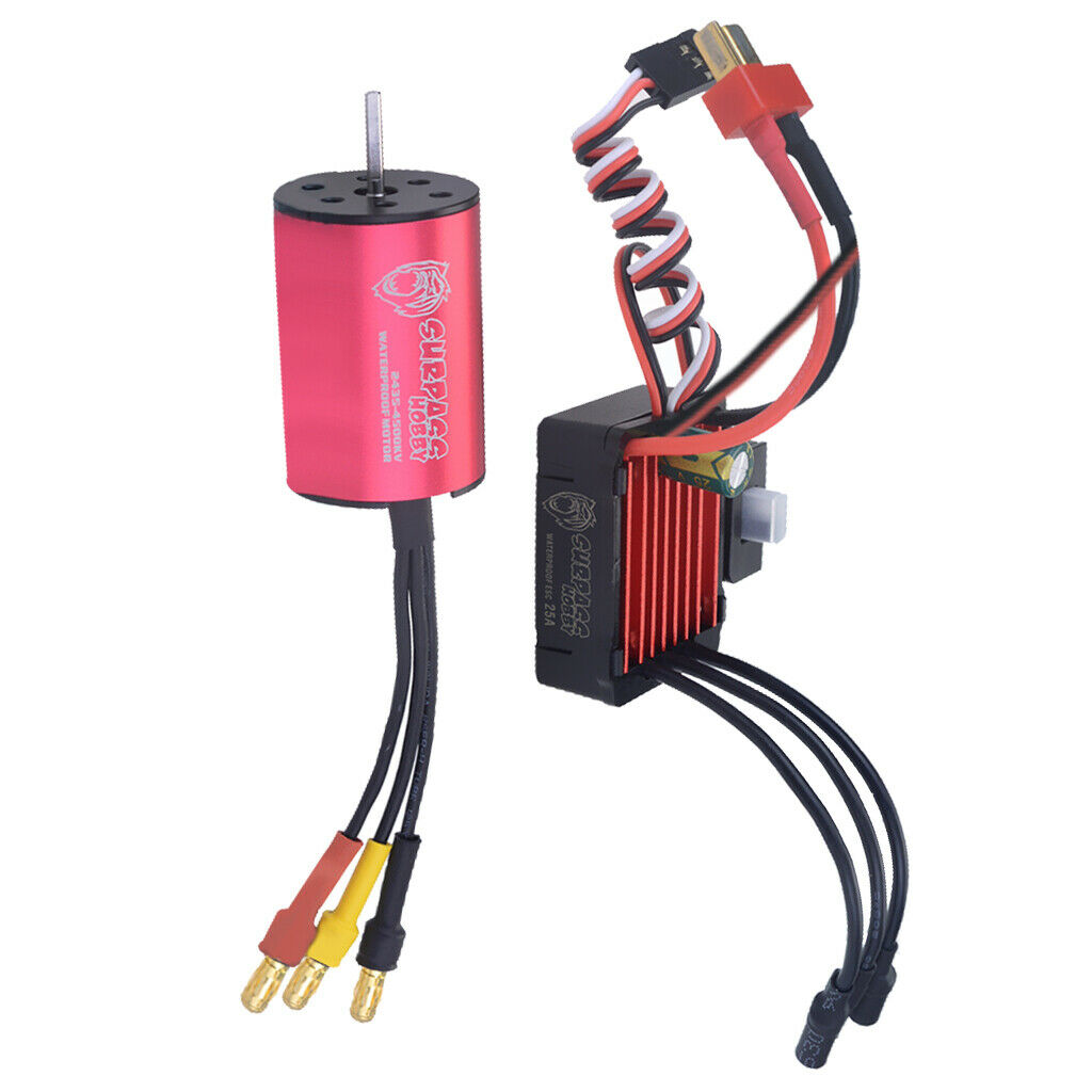 2030 4500KV Brushless Motor + 25A Speed â€‹â€‹Controller ESC for 1/24 1/18 RC