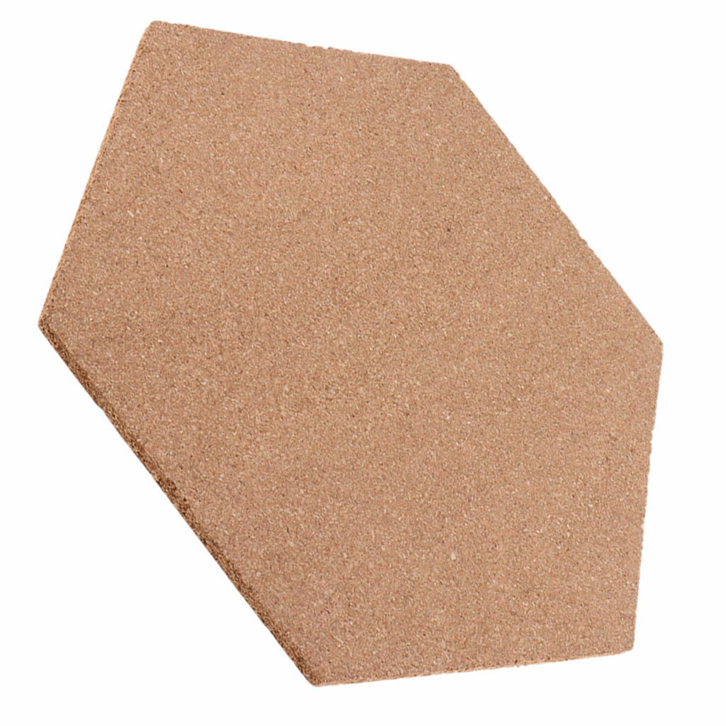 10x Self-Adhesive Cork Backing Sheets Cork Tiles Coaster For Wall Bulletin Board