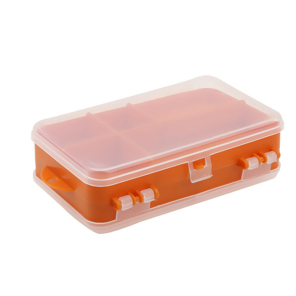 Double Side Waterproof Fishing Tackle Box Fish Lure Hook Storage Case Holder