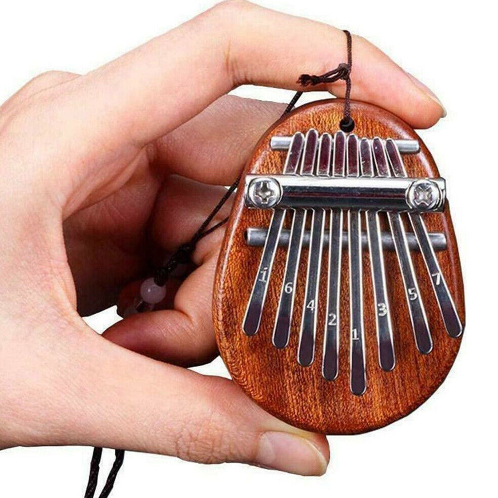 Mini Kalimba 8 Keys Thumb Piano Great Sound Finger Keyboard Musical Instrument