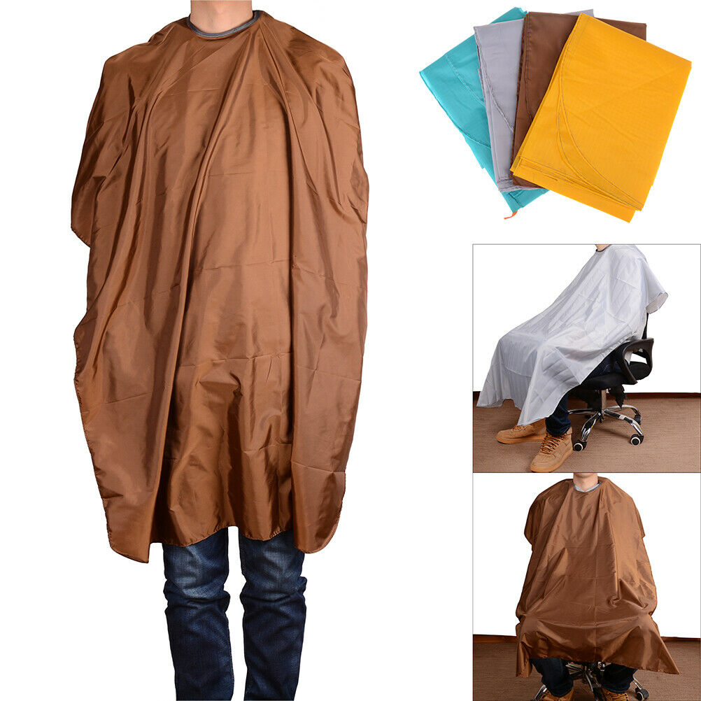 Nylon hairdressing cloth cut cape haircutting waterproof hair styling cap.l8