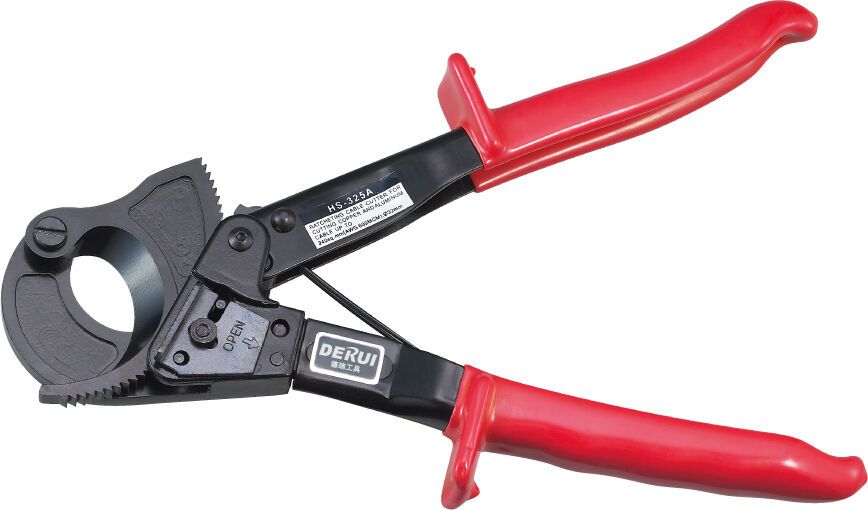 Aluminum Cut Up To 240mm² Copper Ratchet Cable Cutter Wire Cutting Hand Tool Red