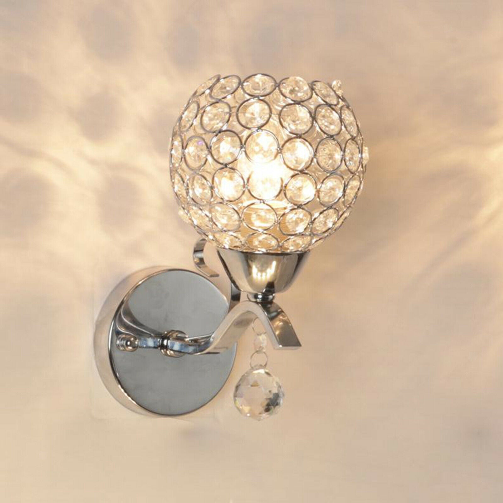 LED Wall Lamp Glass Lamp Shades Hallway Bedside Wall Sconces Home Decor