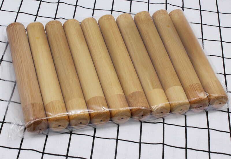 Wood Toothbrush Tube Storage Box Container Travel Case Organizer Home Accessory