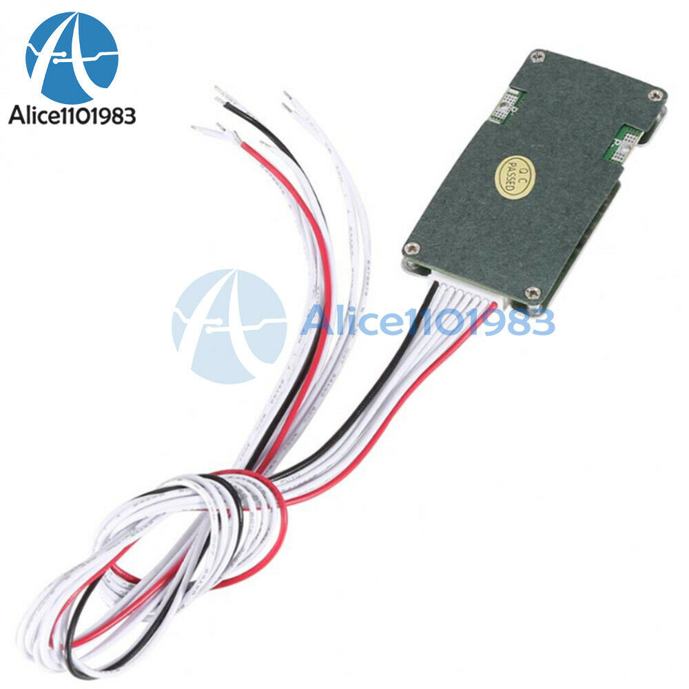 7S Li-ion lithium LiFePO4 Battery Protection BMS Board with Balance 24V 20A