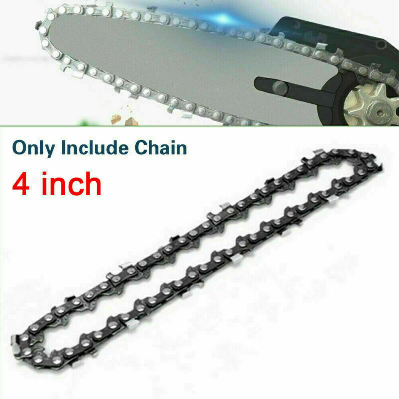 2pcs 4 Inch Replacement Chainsaw Chain for 4" Cordless Electric Mini Chain Saw