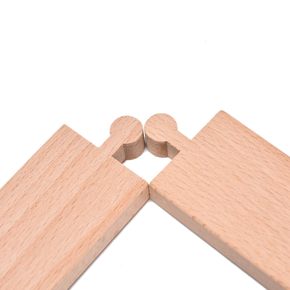 1x Wooden Train Straight Track Accessories Compatible All Major Brand 10..l8