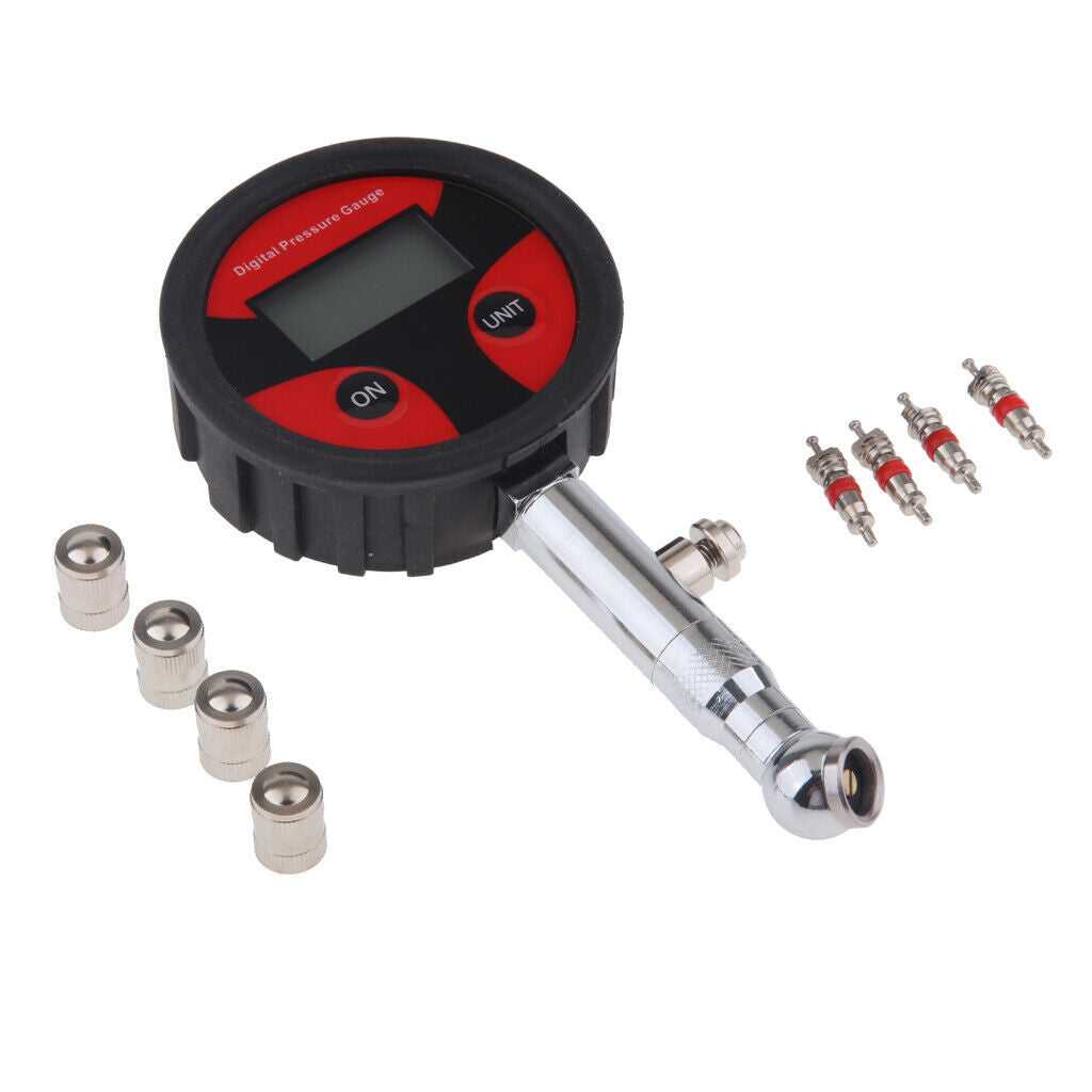 Car Truck Motorbike Tires Air Pressure Gauge Meter Vehicle Tester 0-150 PSI