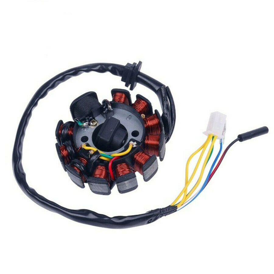 125cc 150cc 11 Coil Magneto Alternator Stator for GY6 152QMI 157QMJ Engine (4+2)