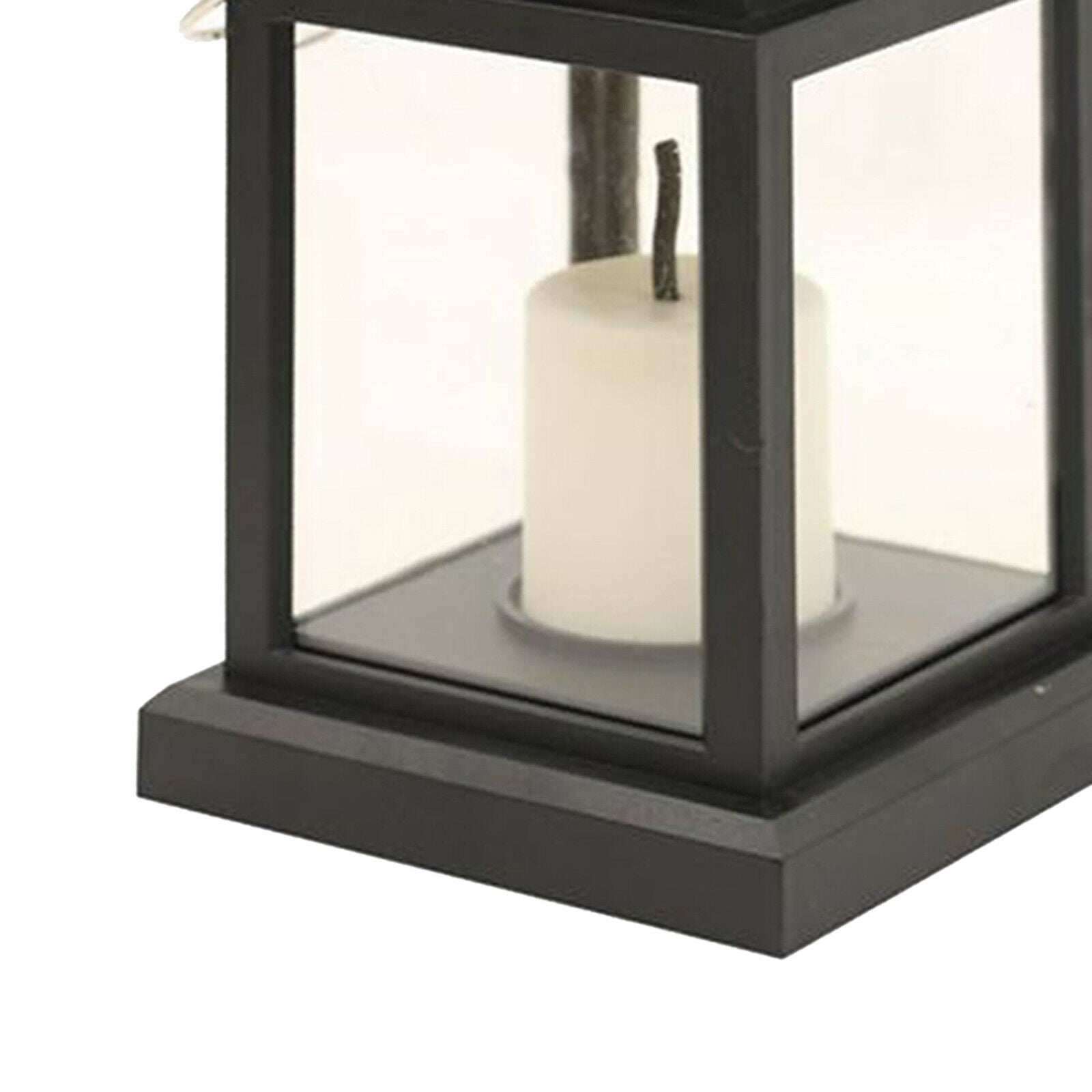Outdoor Hanging Solar Lights Lantern Waterproof LED Lantern Flickering Flame