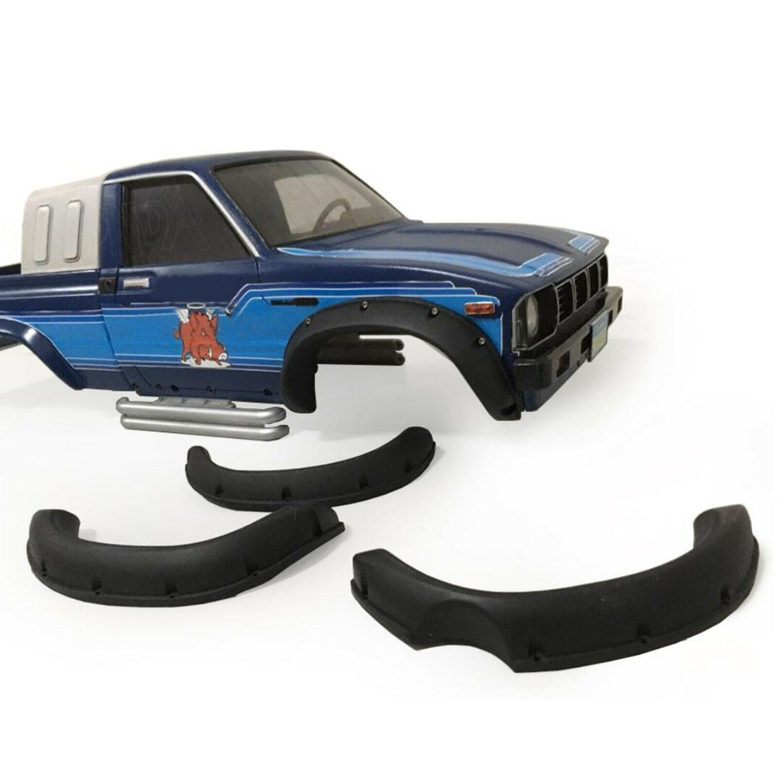 1:10 RC Fender Flares Car Body Parts RC Spare Parts for TAMIYA Hilux RC Car
