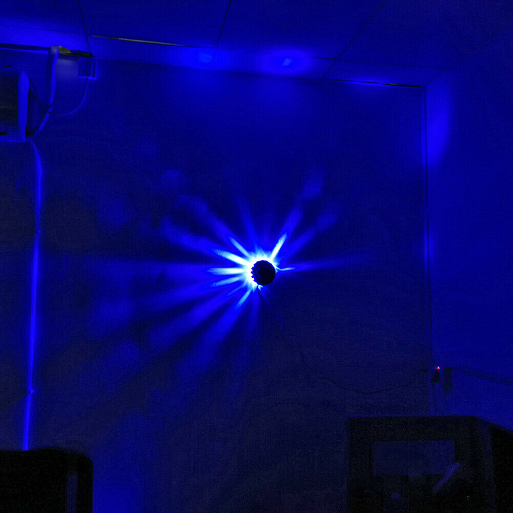 5W USB RGB Sound Activated Rotating Disco Lights LED Ball Party Stage Lamp