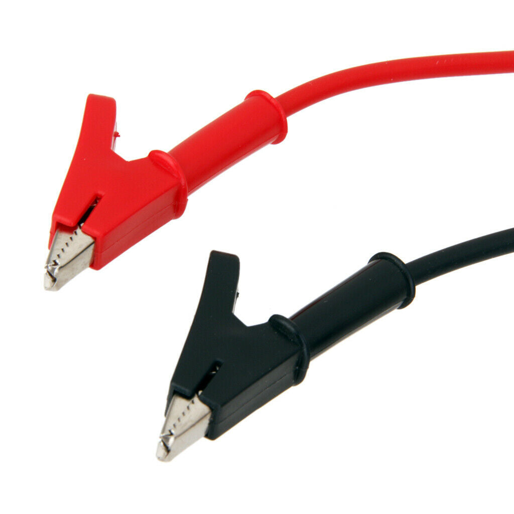 Banana Plug To Aligator Clip Voltmeter Tester Meter Probe Cable  DIY