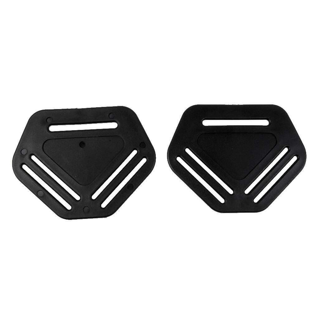 5 Pieces Plastic Buckle Splitter Plate for Full Body Rock Climbing Harness