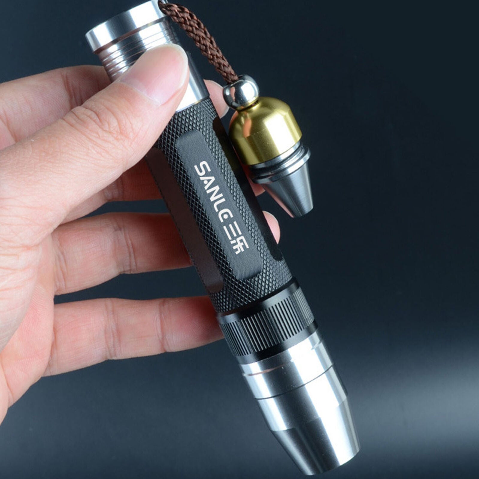 365nm White Yellow LED Torch 10Watt Flashlight Amber Jewlery Detector Light