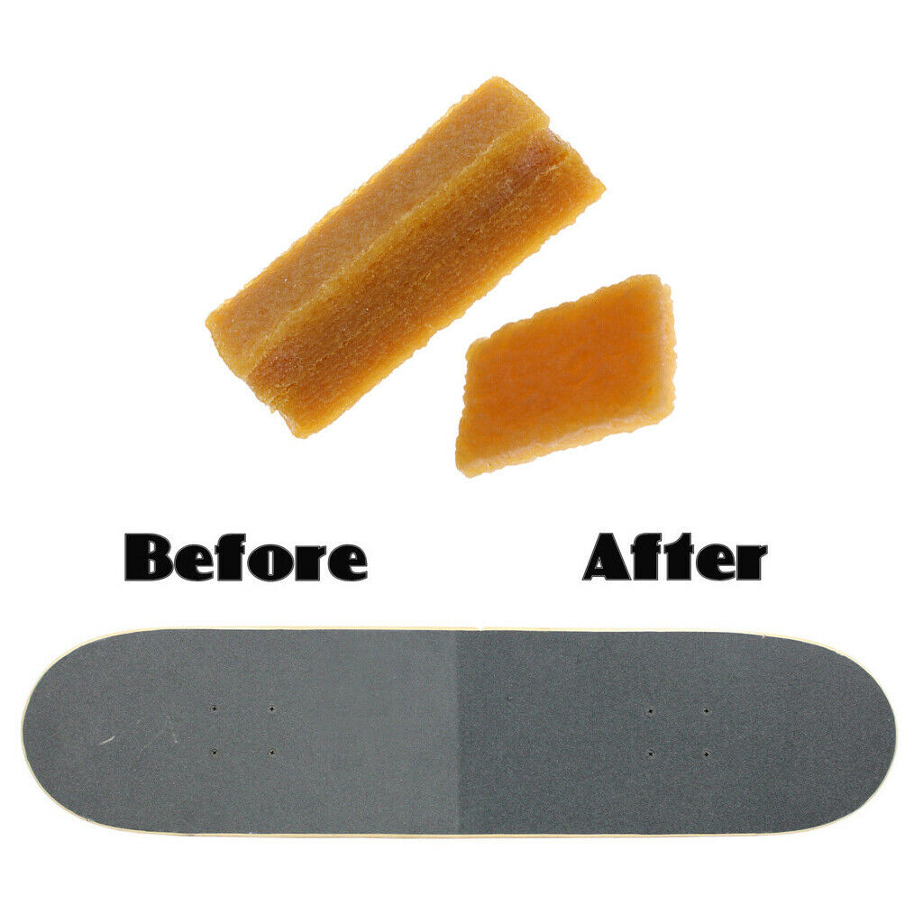 2pcs Rubber Skateboard Deck Grip Tape Dust & Dirt Removing Cleaning Eraser