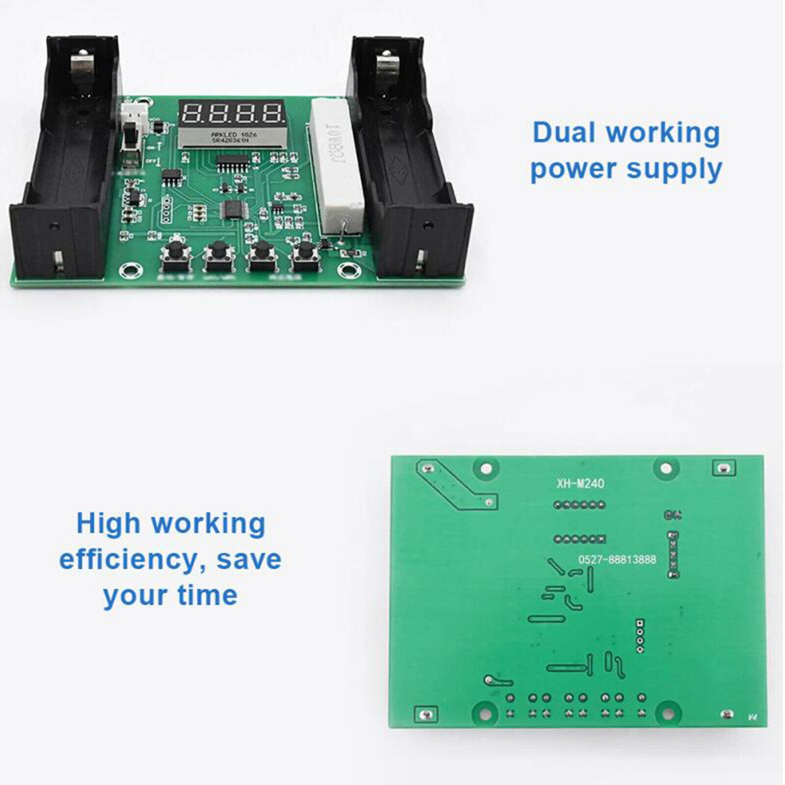 Battery Capacity Tester MAh MWh 18650 Lithium Battery Digital Measurement