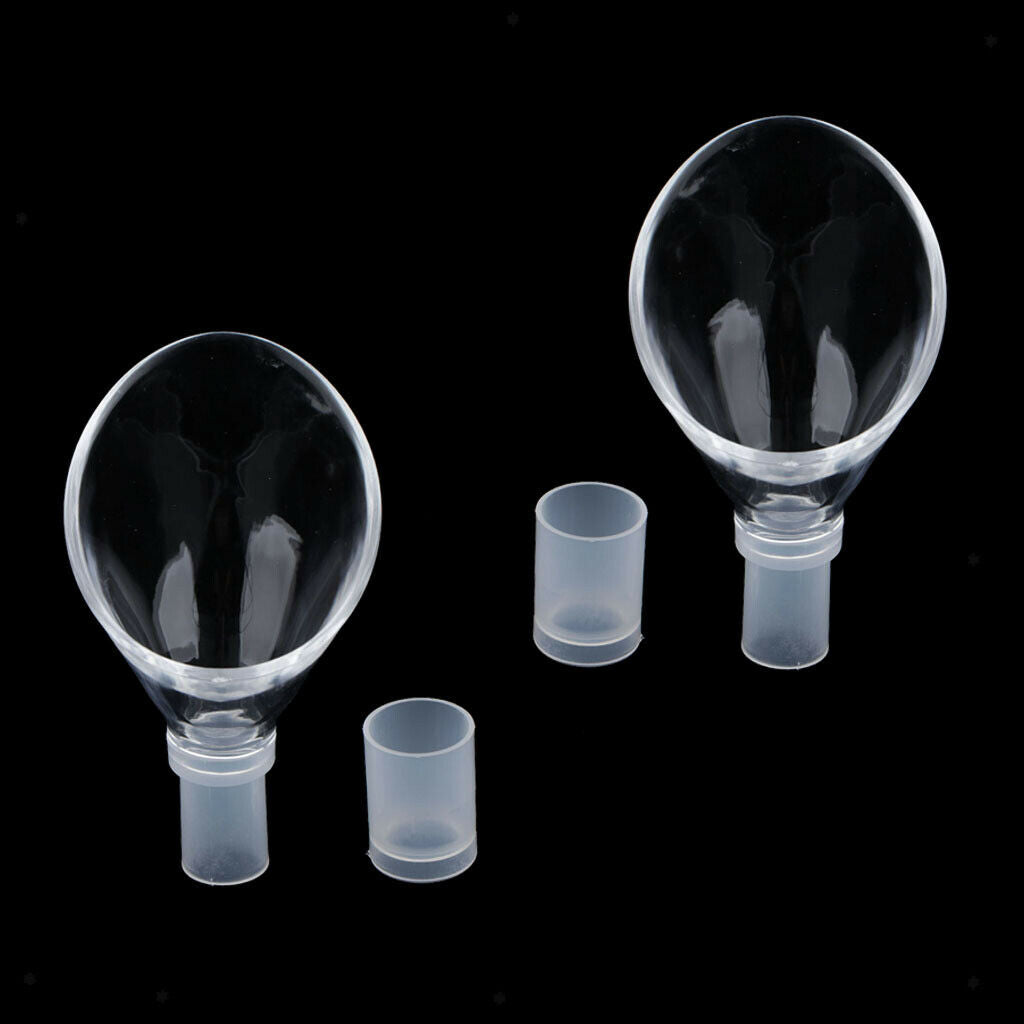 2Pieces Fish Tank Lily Pipe Outlet For Salt & Fresh Fish Tank Supplies
