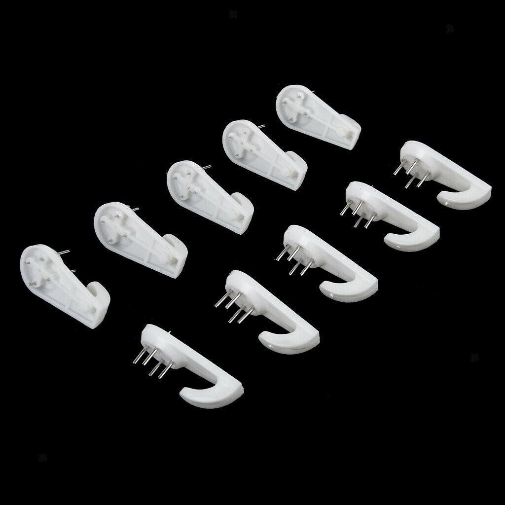60pcs Assorted Size Hard Picture Frame Wall Hooks Photos Mirror Hanging
