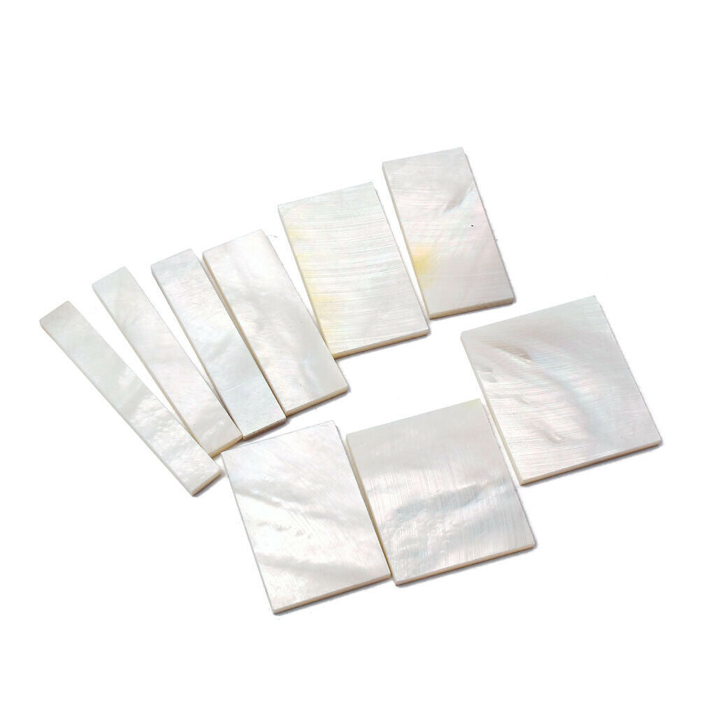 Guitar Inlay Material White Mother Of Shell For Fingerboard Fretboard