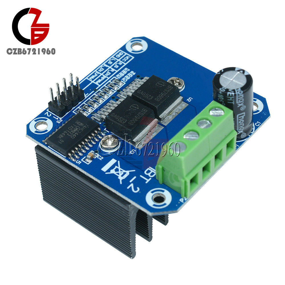 DC 43A Double BTS7960B Stepper Motor Driver H-Bridge PWM for Arduino Smart Car