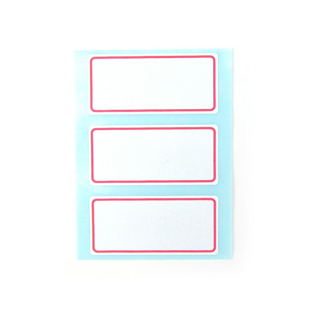 12sheets self adhesive label Blank note label Bar sticky writable name sti.l8