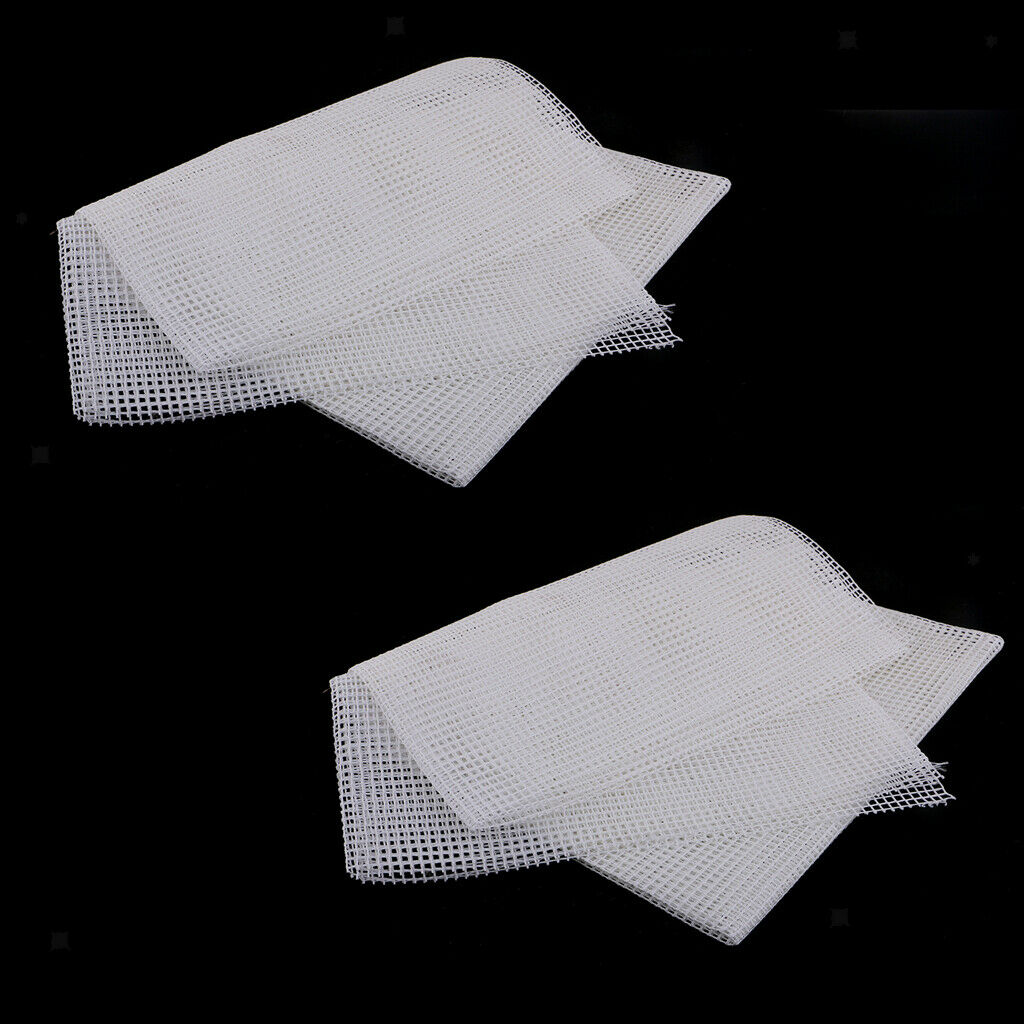 2x Blank Latch Hook Rug Canvas Fabric Carpet Mat Tapestry Making DIY Crafts