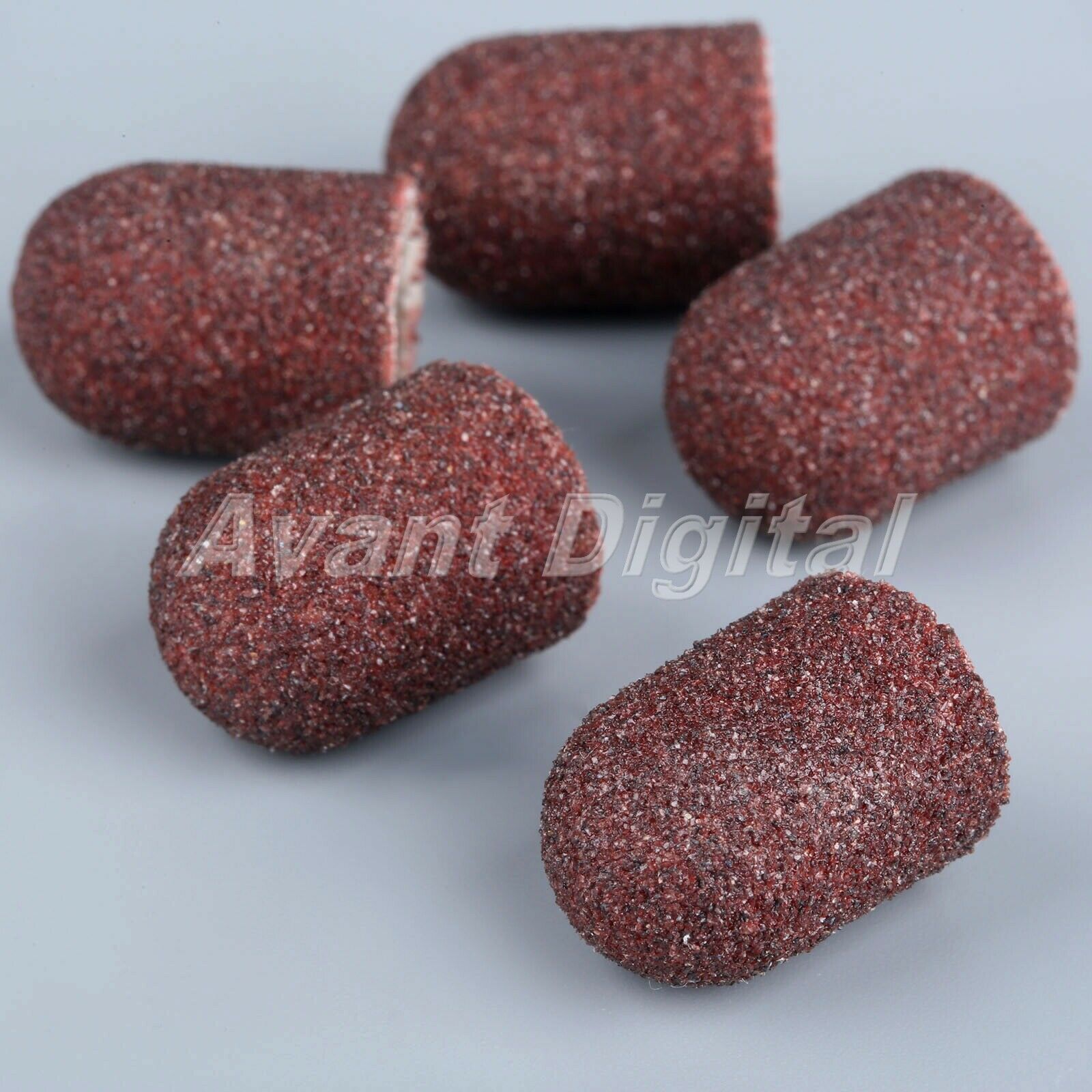 5Pcs Sanding Caps Machine Replacement Bits Pedicure For Callus Removal Nail File