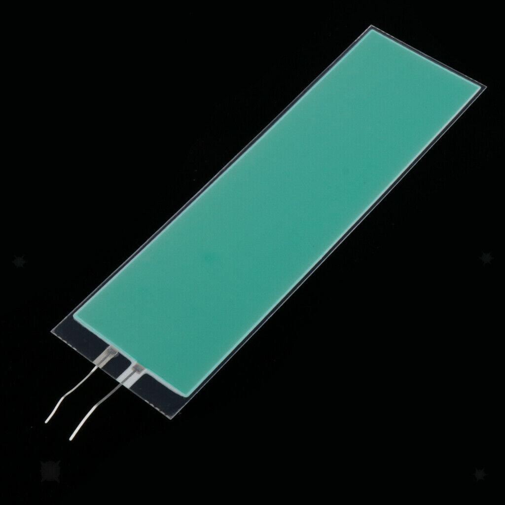 2Pcs Waterproof Multi-function EL Lamp Panel Backlight Ice Blue 4.7×15.8cm
