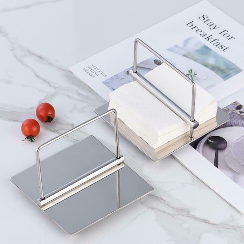 Thicken Widen Bottom Exquisite Napkin Shelf Anti Fall Large Capacity for Napkin