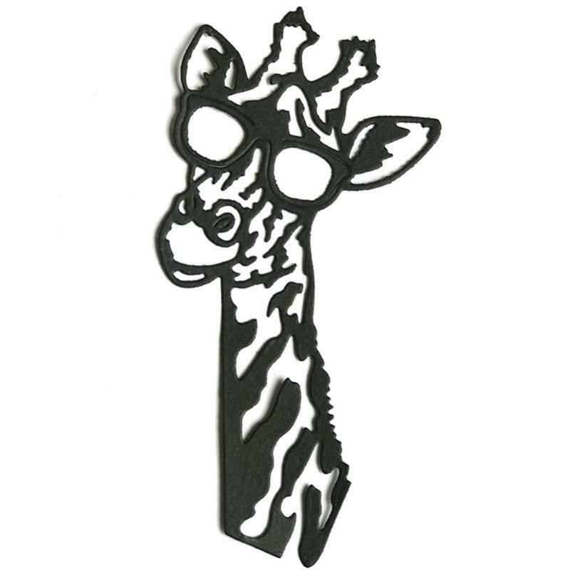 Sunglasses Giraffe Style Frame Carbon Steel Cutting Dies DIY Scrapbooking Photo