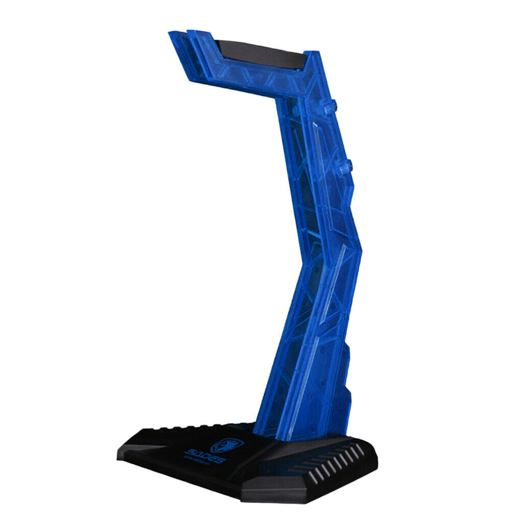 Universal Acrylic Headphone Stander Headphone Hanger Display Rack Blue