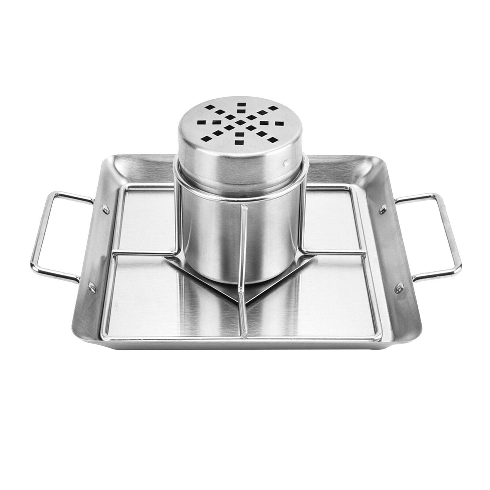 Barbecue Pan Chicken Roaster Stand Dishwasher Safe BBQ Accessories for Grill