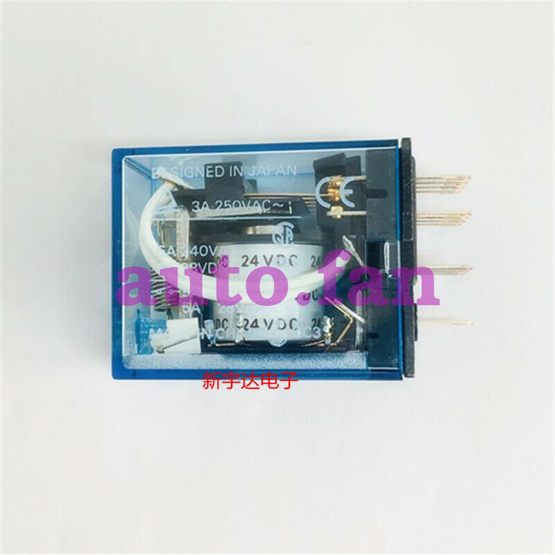 1PCS MY4N-J 24VDC intermediate relay 14 feet 24V